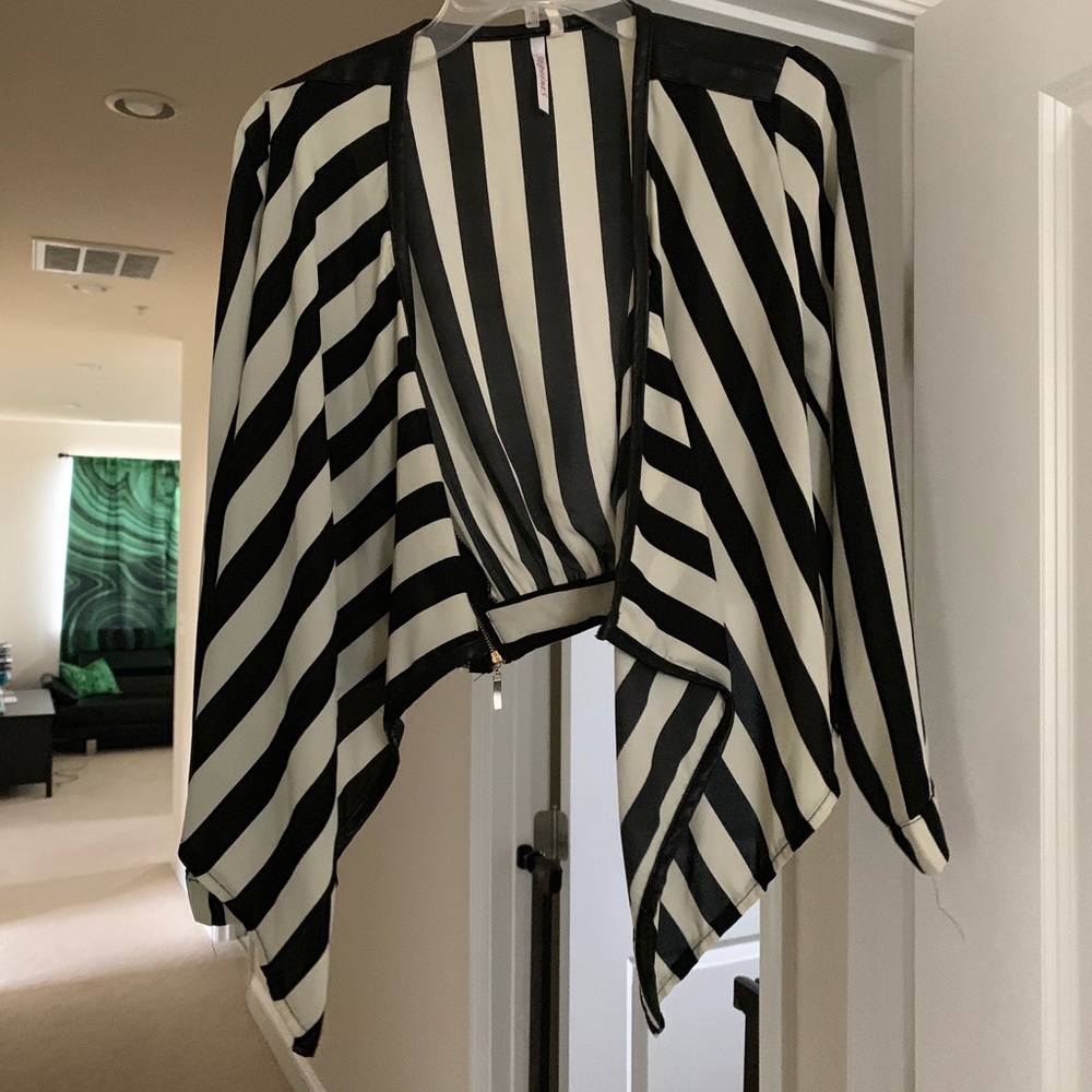 Striped Blazer